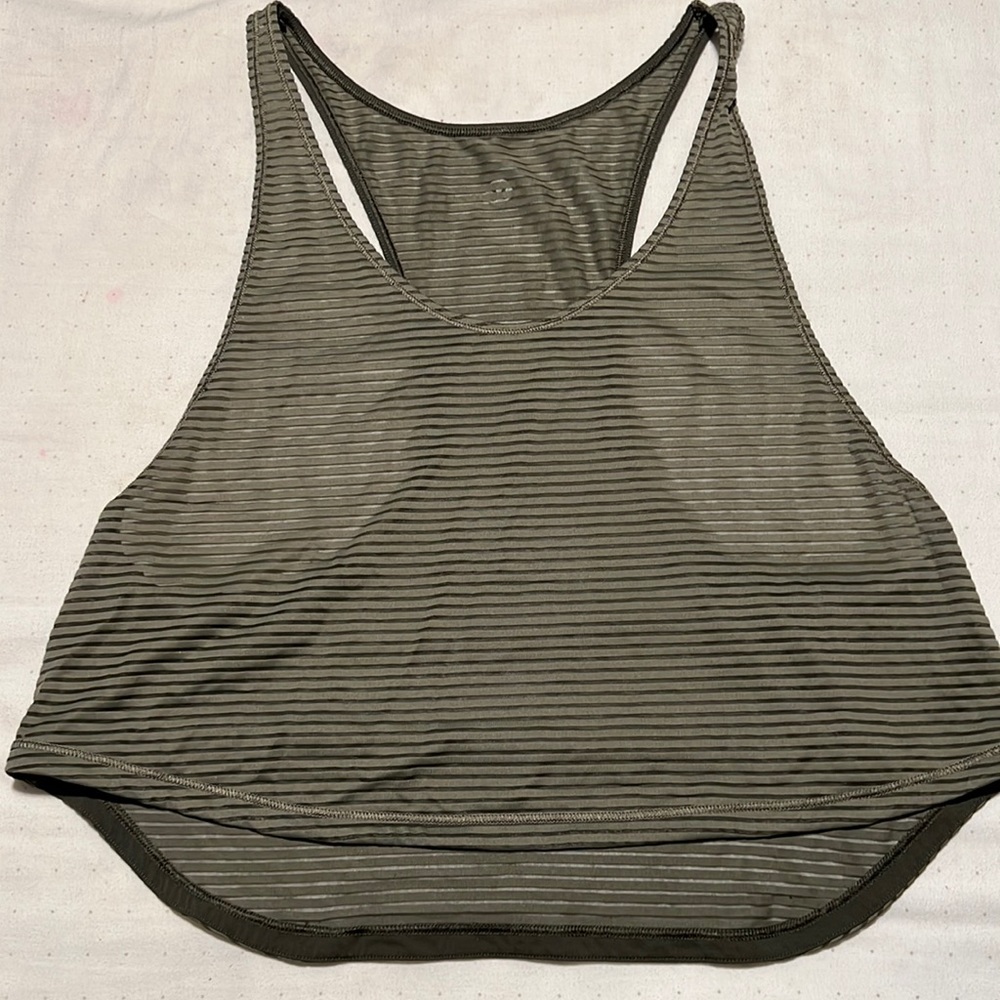 Good condition Lululemon Sheer tank top